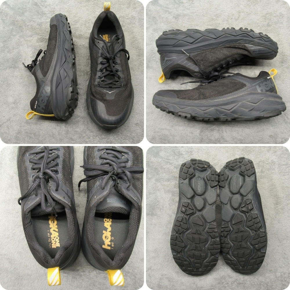 Hoka Challenger ATR 5 GTX Men Shoes 8.5 Black Gore-Tex Running Lightweight Jog